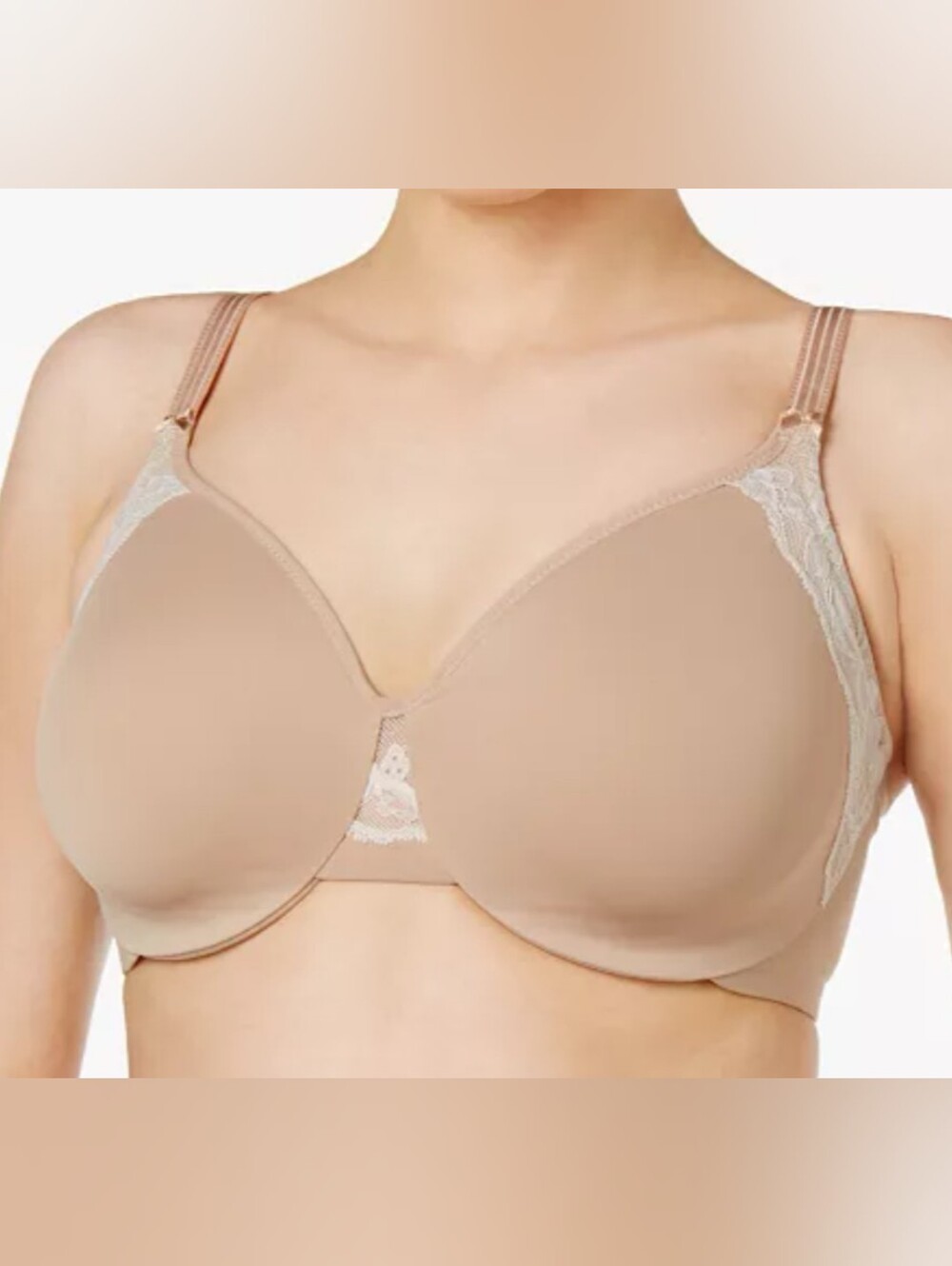 Olga Cloud 9 Full-Figure Lace-Trim Minimizer Bra US 42C Model GI8961A